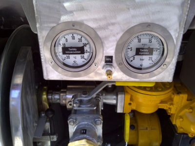 Спецавтолэнд - Полуприцепы-цистерны для сыпучих грузов – Lag 03-39 LPG газовая цистерна, ADR, насос, расходомер (новый), 11-2005 г.