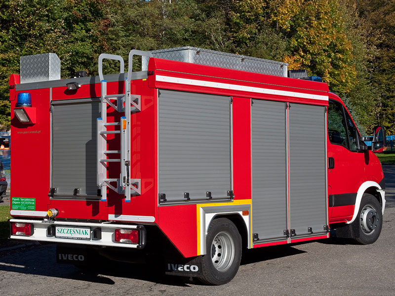 Спецавтолэнд - Кран-манипулятор – Iveco DAILY 50C15H 4x2 Szczesniak пожарная машина, НОВЫЙ